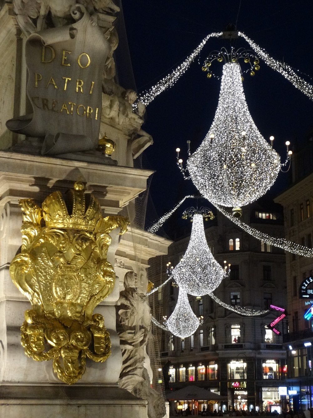 Weihnachtsbeleuchtung-Wien Graben