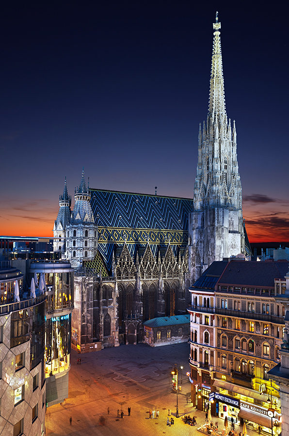 Abendspaziergang Wien Stephansdom